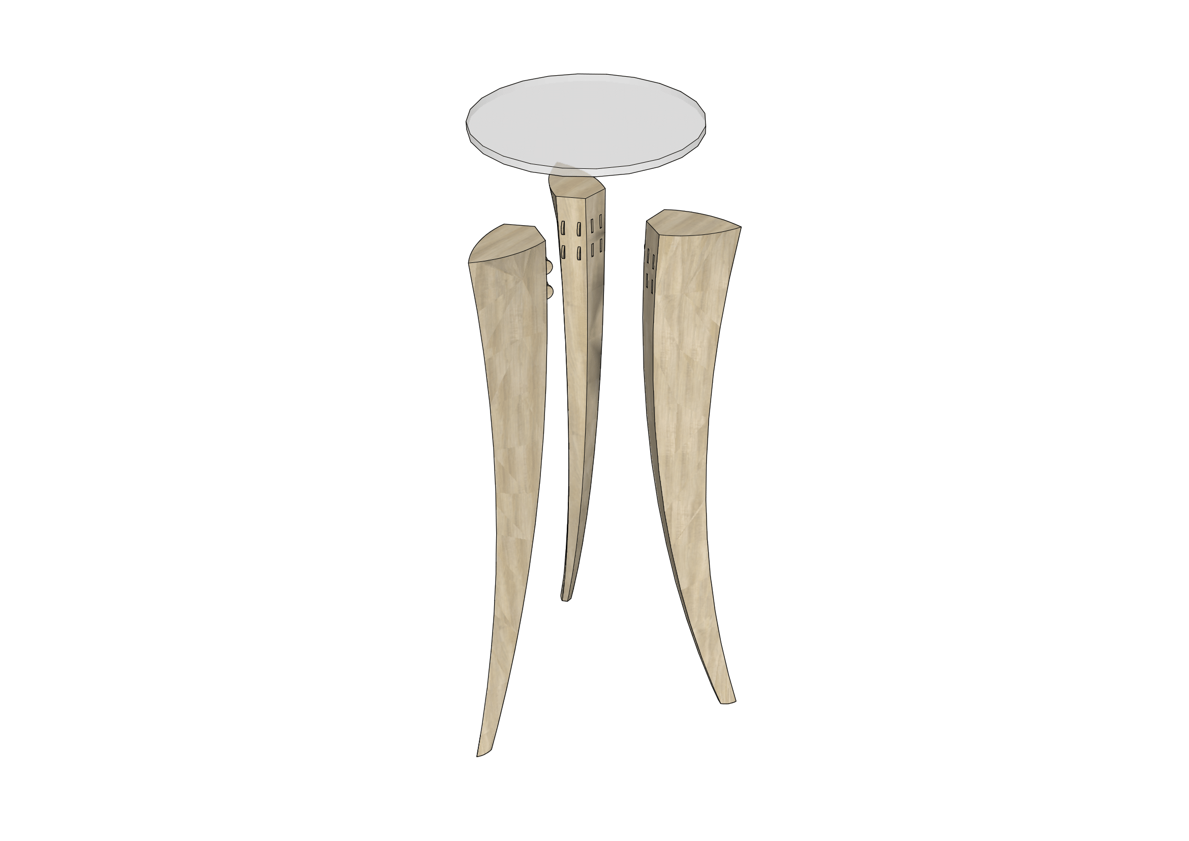 Mesa Tripode - Imagen 3